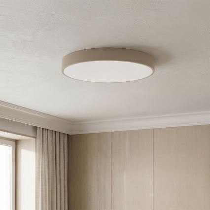 Brilagi - LED Ceiling Light POOL LED/36W/230V 3000/4000/6000K Ø 30 cm beige