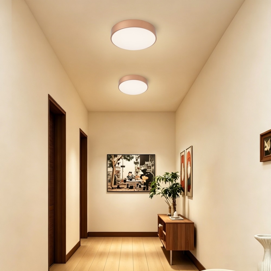 BRILAGI - LED ceiling light POOL LED/36W/230V 3000/4000/6000K Ø 30 cm copper