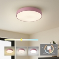 Brilagi - LED Ceiling Light POOL LED/36W/230V 3000/4000/6000K Ø 30 cm pink