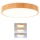 Brilagi - LED Ceiling Light POOL LED/36W/230V 3000/4000/6000K Ø30 cm Wood Finish