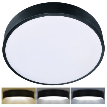 Brilagi - LED Ceiling light POOL LED/48W/230V 3000/4000/6000K d. 40 cm black
