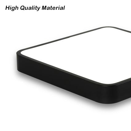 Brilagi - LED Ceiling light POOL LED/48W/230V 3000/4500/6000K 50x50 cm black