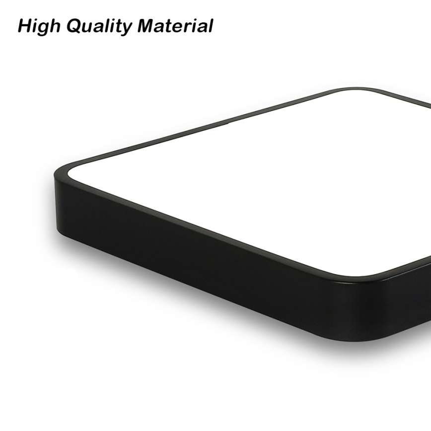 Brilagi - LED Ceiling light POOL LED/48W/230V 3000/4500/6000K 50x50 cm black