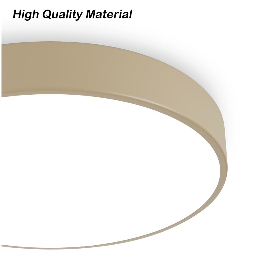 Brilagi - POOL LED Ceiling Light 60W, 230V, selectable 3000/4000/6000K, 50 cm diameter, beige