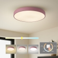 Brilagi - LED Ceiling Light POOL LED/60W/230V 3000/4000/6000K Ø 50 cm pink