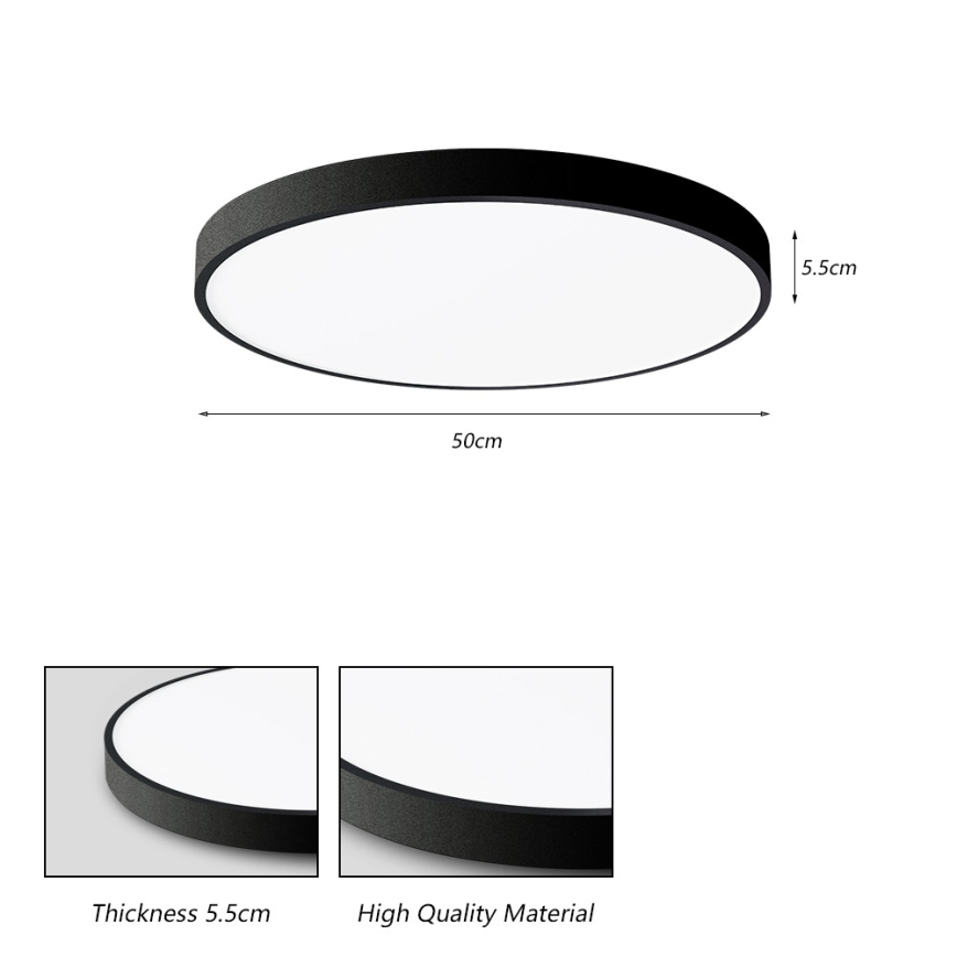 Brilagi - LED Ceiling Light POOL LED/60W/230V 3000/4500/6000K 50 cm
