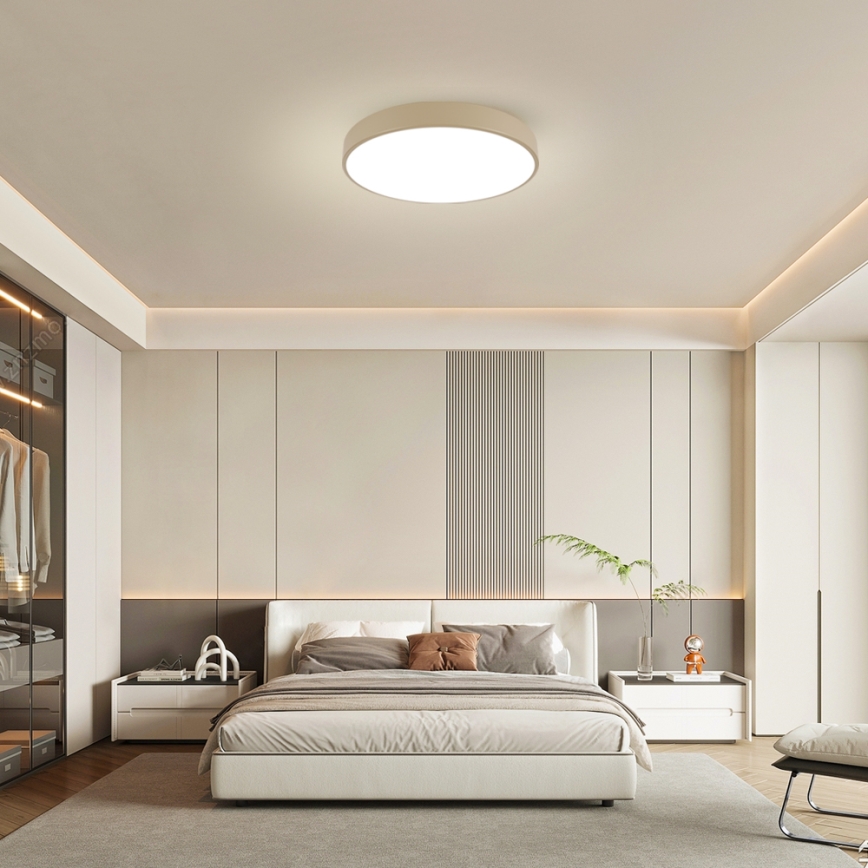 Brilagi - POOL LED Ceiling Light LED/60W/230V 3000/4500/6000K Ø 60 cm beige