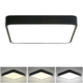 Brilagi - LED Ceiling light POOL SQUARE LED/36W/230V 3000/4500/6000K 40x40 cm black