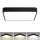 Brilagi - LED Ceiling light POOL SQUARE LED/36W/230V 3000/4500/6000K 40x40 cm black