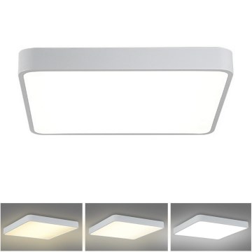 Brilagi - LED Ceiling light POOL SQUARE LED/36W/230V 3000/4500/6000K 40x40 cm white
