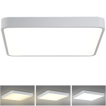 Brilagi - LED Ceiling light POOL SQUARE LED/48W/230V 3000/4500/6000K 50x50 cm white