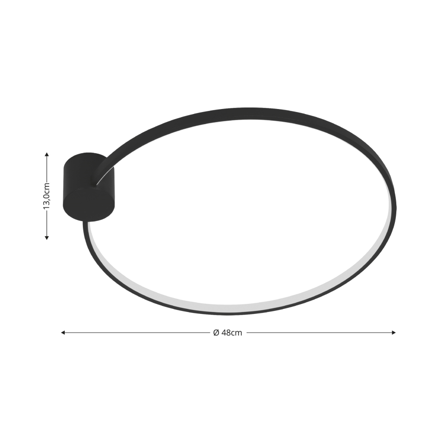 Brilagi - LED Ceiling light RINGO LED/18W/230V