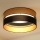 Brilagi - LED Ceiling light ROYAL LED/24W/230V d. 45 cm black/gold