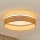 Brilagi - LED Ceiling light ROYAL YUTE LED/24W/230V d. 45 cm beige/creamy