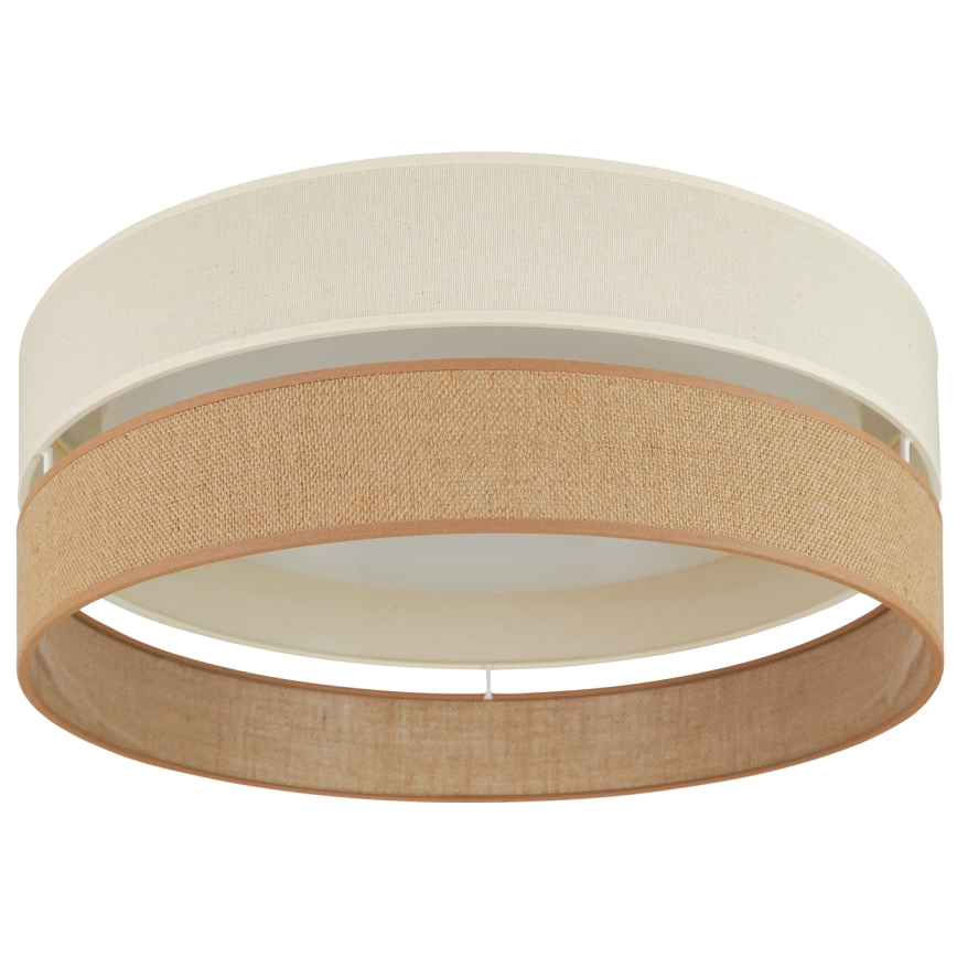 Brilagi - LED Ceiling light ROYAL YUTE LED/24W/230V d. 45 cm beige/creamy
