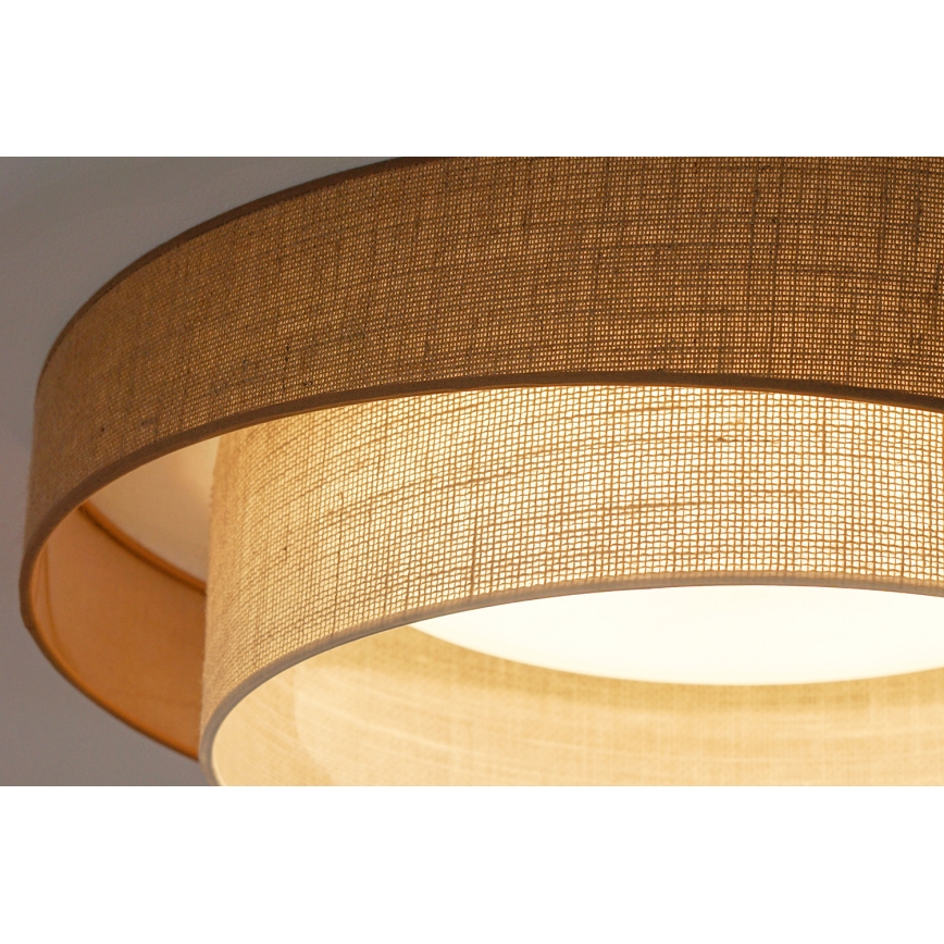 Brilagi - LED Ceiling light SHINE LED/24W/230V d. 60 cm beige/creamy
