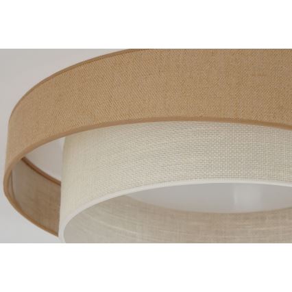 Brilagi - LED Ceiling light SHINE LED/24W/230V d. 60 cm beige/creamy