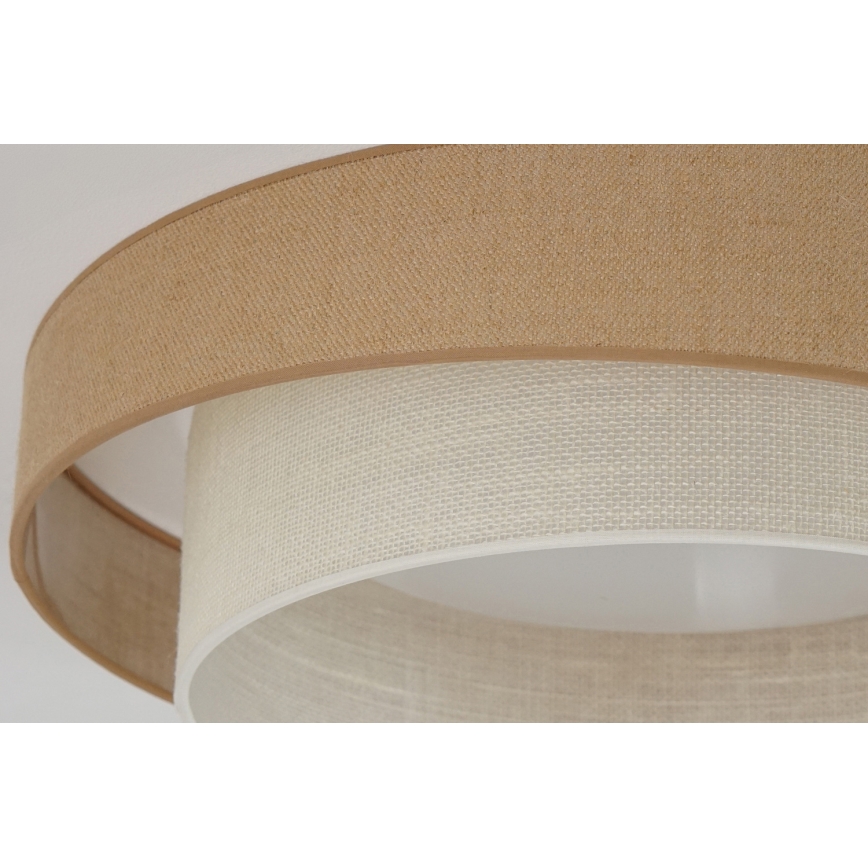 Brilagi - LED Ceiling light SHINE LED/24W/230V d. 60 cm beige/creamy