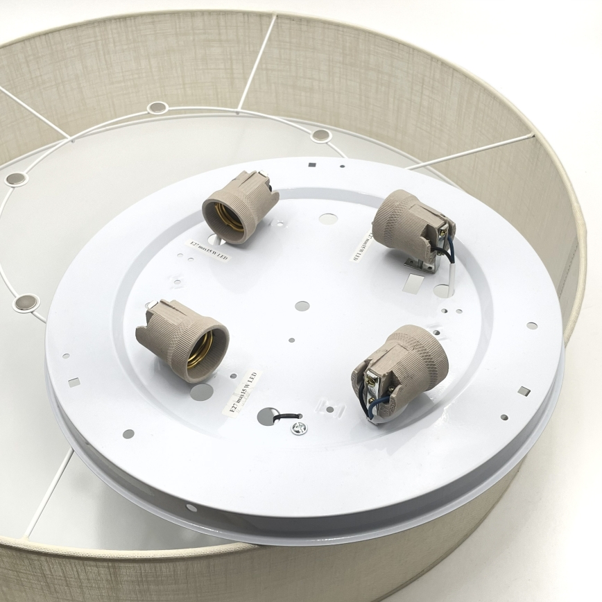 Brilagi - LED Ceiling Light SIRIJA 4xE27/60W/230V, Ø 60 cm, Cream