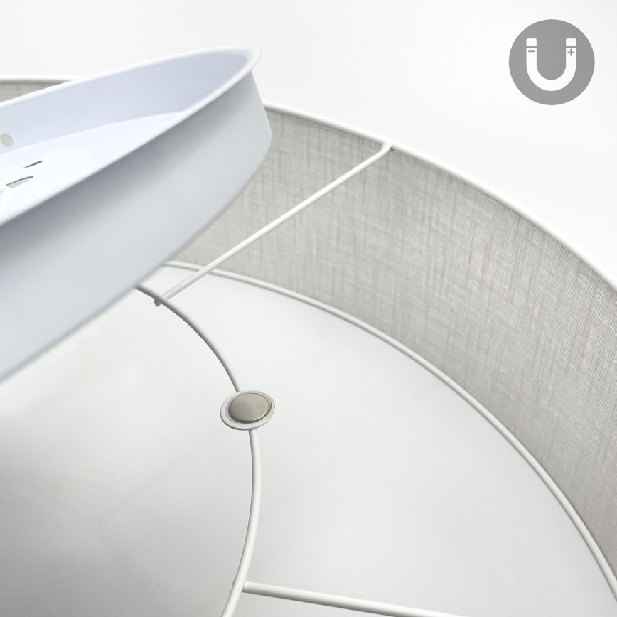 Brilagi - LED Ceiling Light SIRIJA 6xE27/60W/230V Ø 80 cm White