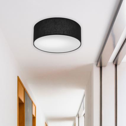 Brilagi - LED Ceiling light SIRIJA LED/12W/230V d. 35 cm black