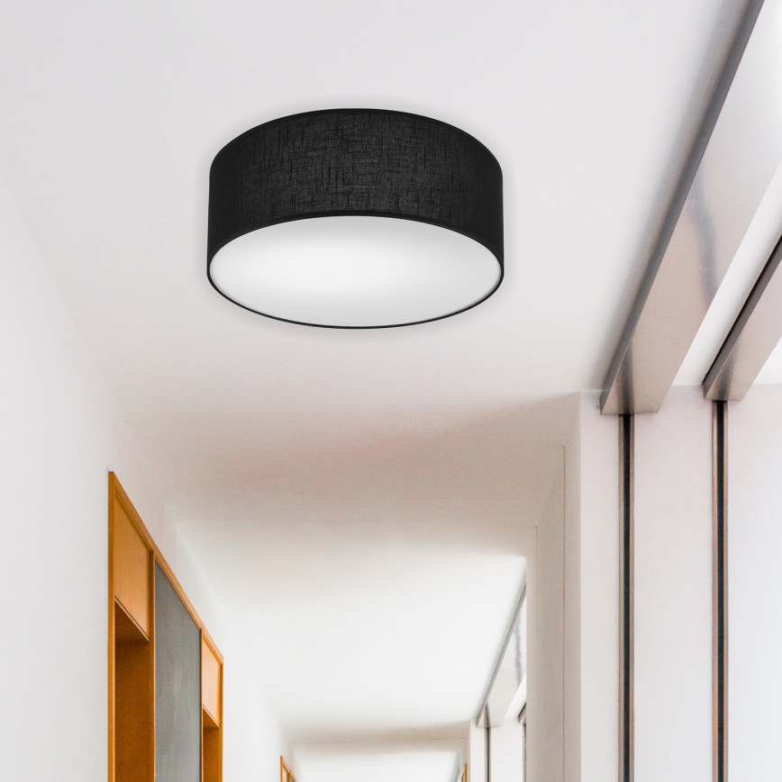 Brilagi - LED Ceiling light SIRIJA LED/12W/230V d. 35 cm black
