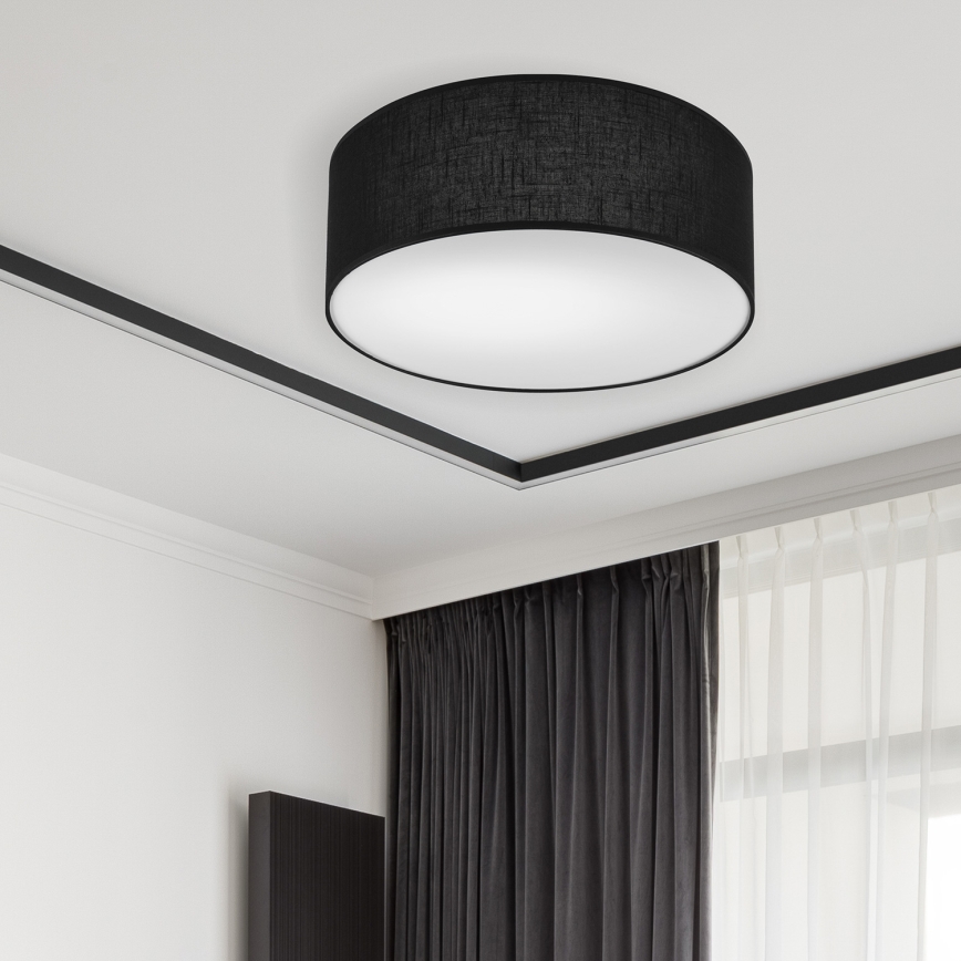 Brilagi - LED Ceiling light SIRIJA LED/12W/230V d. 35 cm black