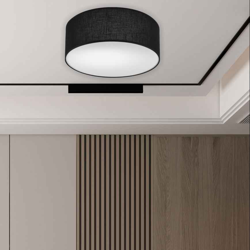 Brilagi - LED Ceiling light SIRIJA LED/12W/230V d. 35 cm black