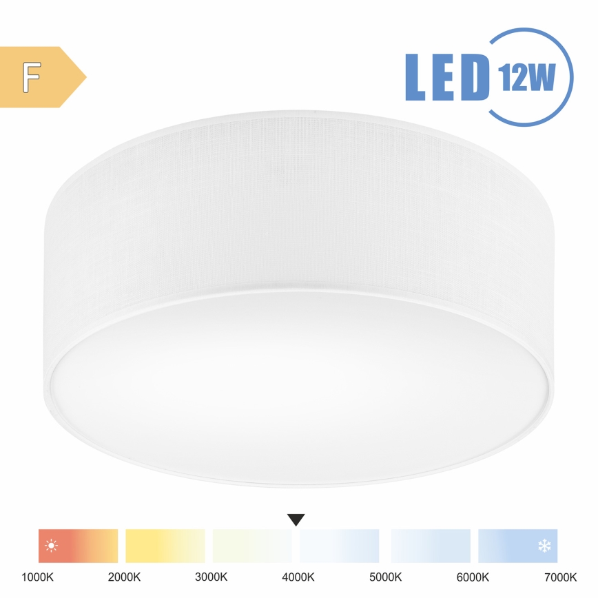 Brilagi - LED Ceiling light SIRIJA LED/12W/230V d. 35 cm white