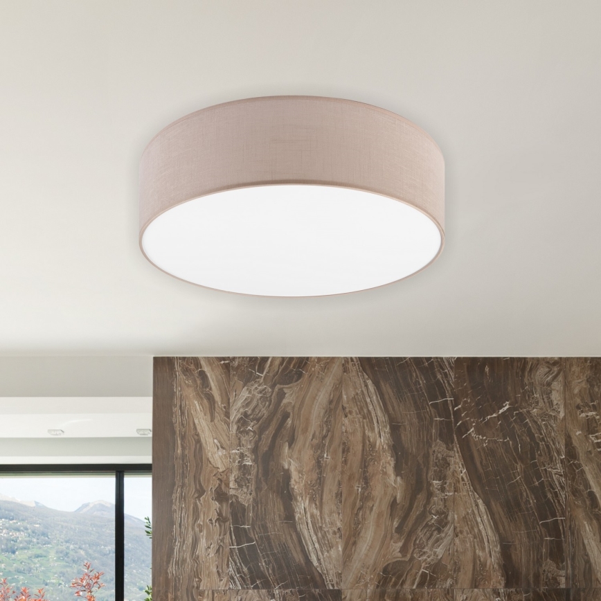 Brilagi - LED Ceiling light SIRIJA LED/24W/230V d. 45 cm beige