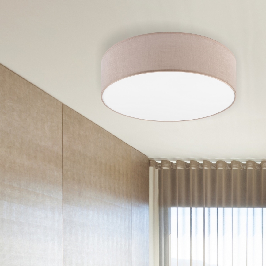 Brilagi - LED Ceiling light SIRIJA LED/24W/230V d. 45 cm beige