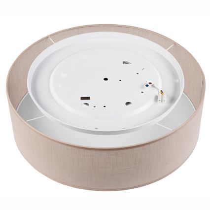 Brilagi - LED Ceiling light SIRIJA LED/24W/230V d. 45 cm beige