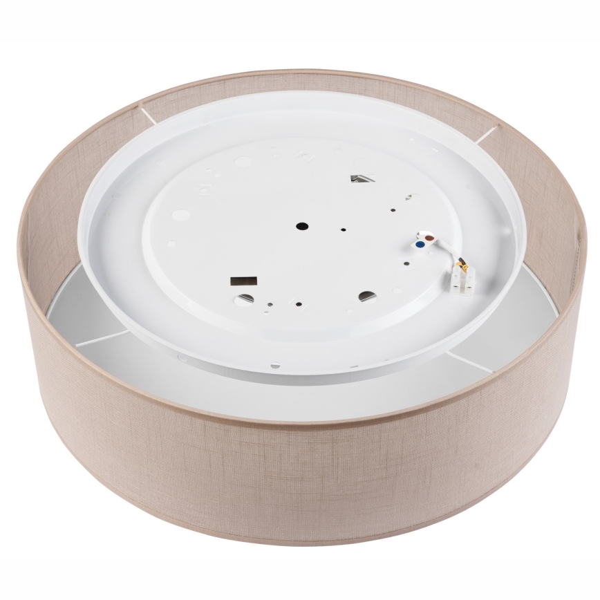 Brilagi - LED Ceiling light SIRIJA LED/24W/230V d. 45 cm beige