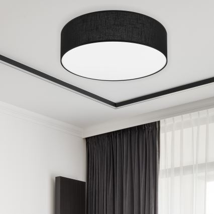 Brilagi - LED Ceiling light SIRIJA LED/24W/230V d. 45 cm black