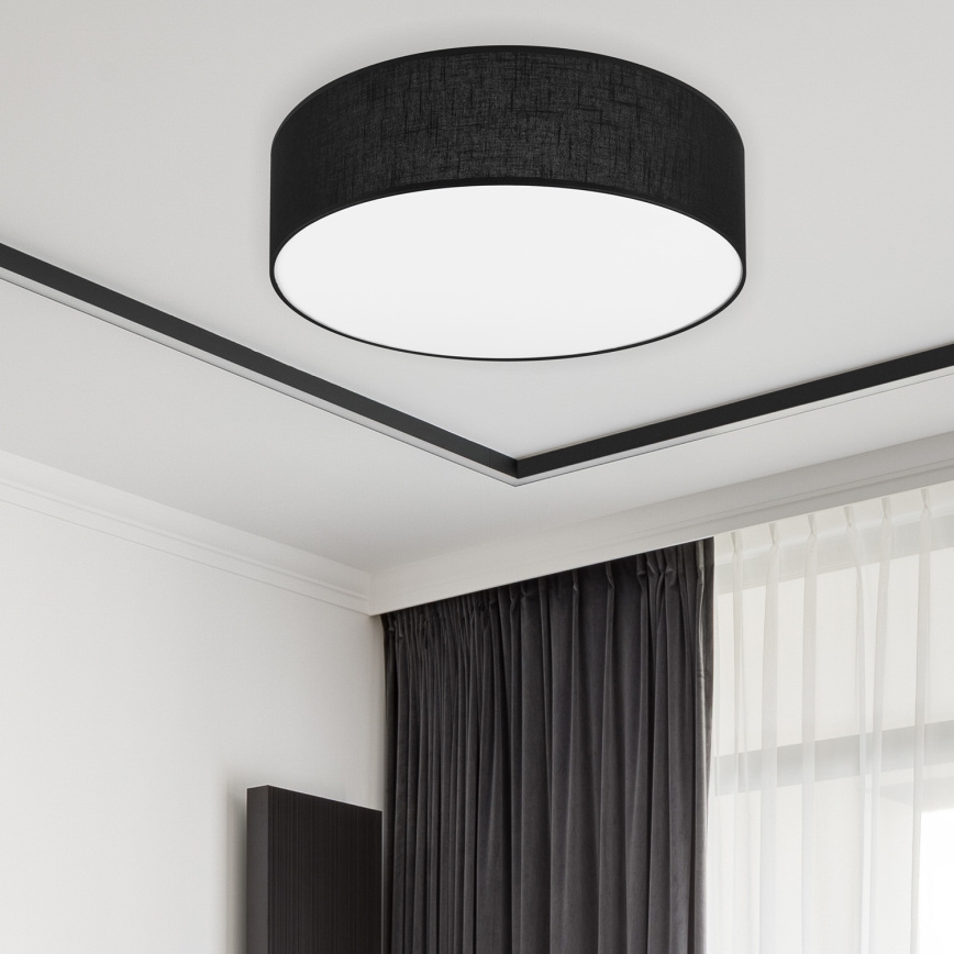 Brilagi - LED Ceiling light SIRIJA LED/24W/230V d. 45 cm black