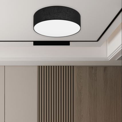Brilagi - LED Ceiling light SIRIJA LED/24W/230V d. 45 cm black