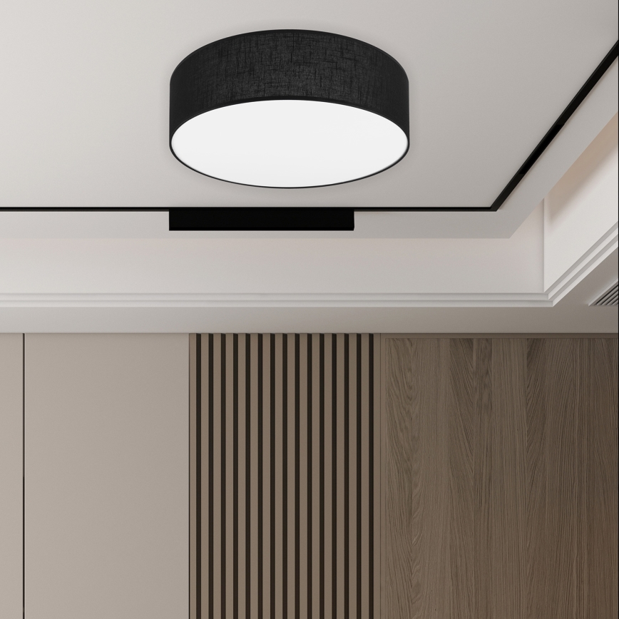 Brilagi - LED Ceiling light SIRIJA LED/24W/230V d. 45 cm black