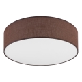 Brilagi - LED Ceiling light SIRIJA LED/24W/230V d. 45 cm brown