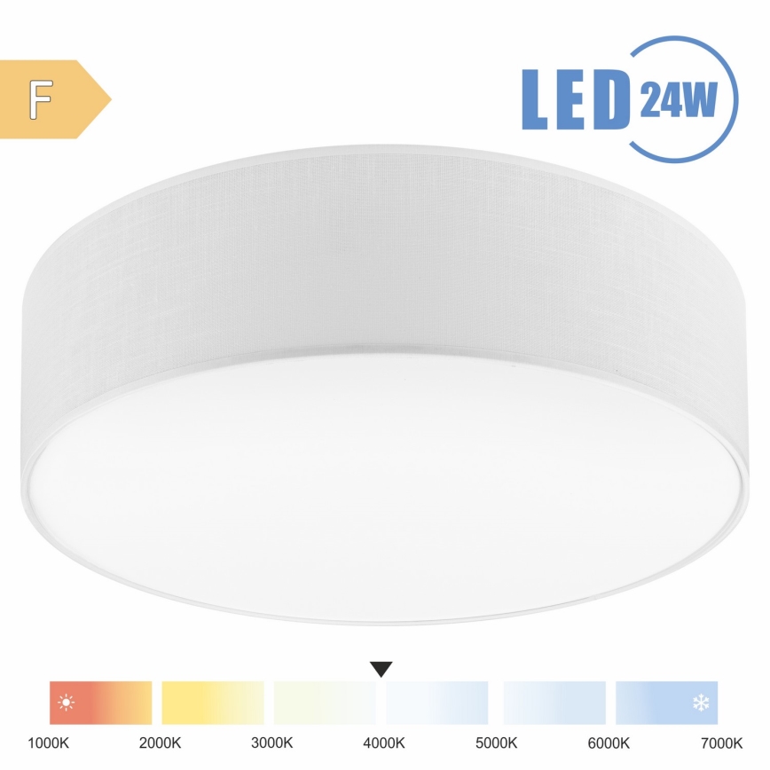 Brilagi - LED Ceiling light SIRIJA LED/24W/230V d. 45 cm white