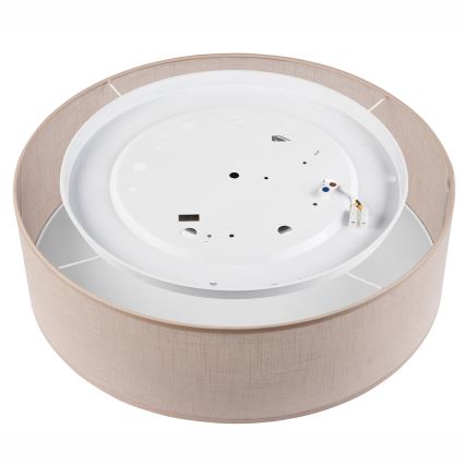 Brilagi - LED Ceiling light SIRIJA LED/36W/230V d. 45 cm beige