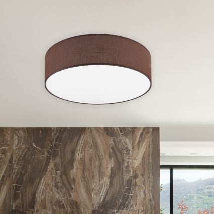 Brilagi - LED Ceiling light SIRIJA LED/36W/230V d. 45 cm brown