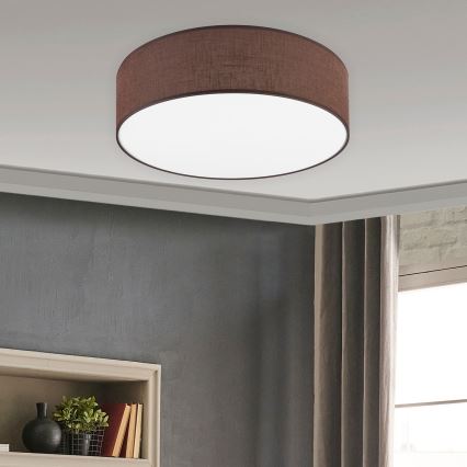 Brilagi - LED Ceiling light SIRIJA LED/36W/230V d. 45 cm brown