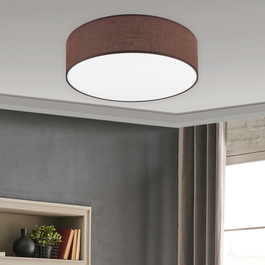 Brilagi - LED Ceiling light SIRIJA LED/36W/230V d. 45 cm brown