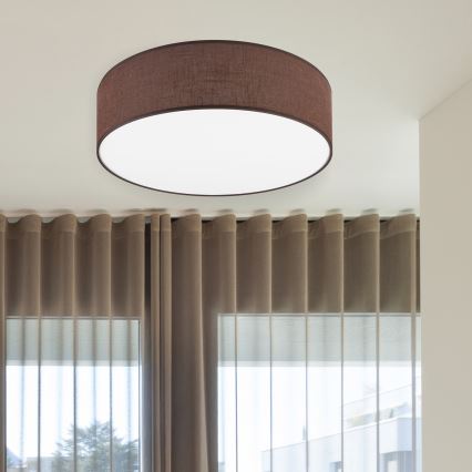 Brilagi - LED Ceiling light SIRIJA LED/36W/230V d. 45 cm brown