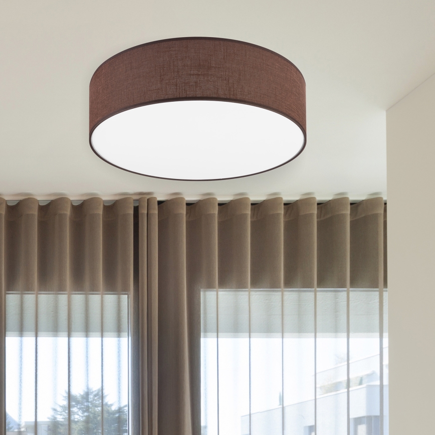 Brilagi - LED Ceiling light SIRIJA LED/36W/230V d. 45 cm brown