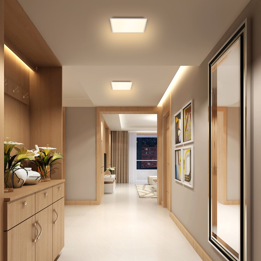 Brilagi - LED Ceiling light SLIMFRAME LED/25W/230V 30x30 cm white
