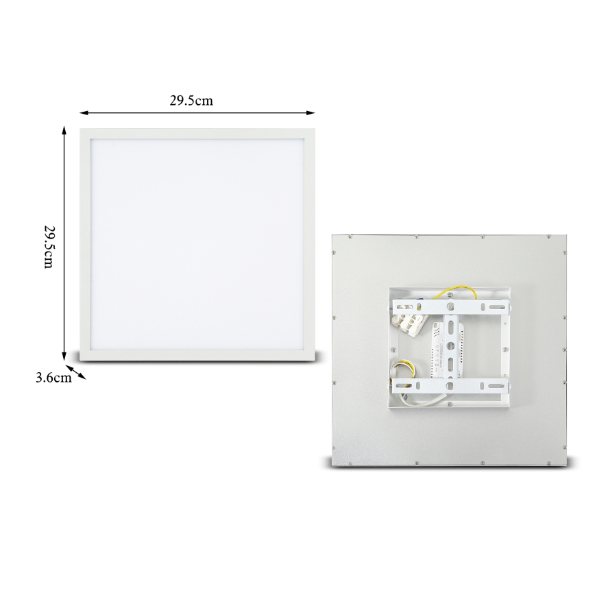 Brilagi - LED Ceiling light SLIMFRAME LED/25W/230V 30x30 cm white