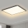 Brilagi - LED Ceiling light SLIMFRAME LED/58W/230V 60x60 cm black