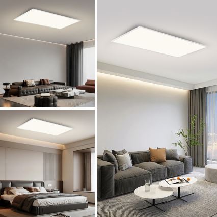 Brilagi - SLIMFRAME 80W LED Ceiling Panel 230V 120x60 cm 3000/4000/6000K White