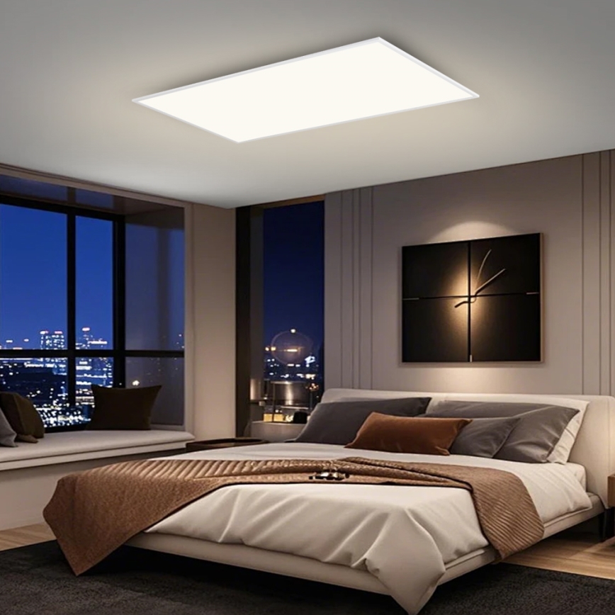 Brilagi - SLIMFRAME 80W LED Ceiling Panel 230V 120x60 cm 3000/4000/6000K White